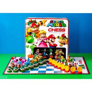 NIB Super Mario Chess Set | Collector's Edition 2010
